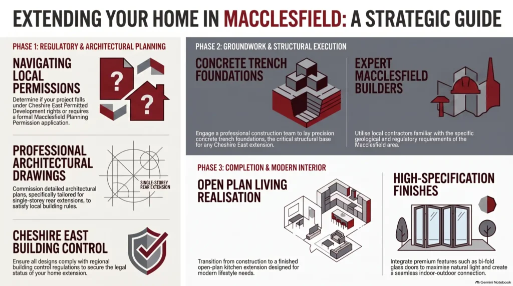 house extensions in Macclesfield, Macclesfield planning permission, Cheshire East permitted development, Macclesfield builders, building control Cheshire East, home extensions Macclesfield